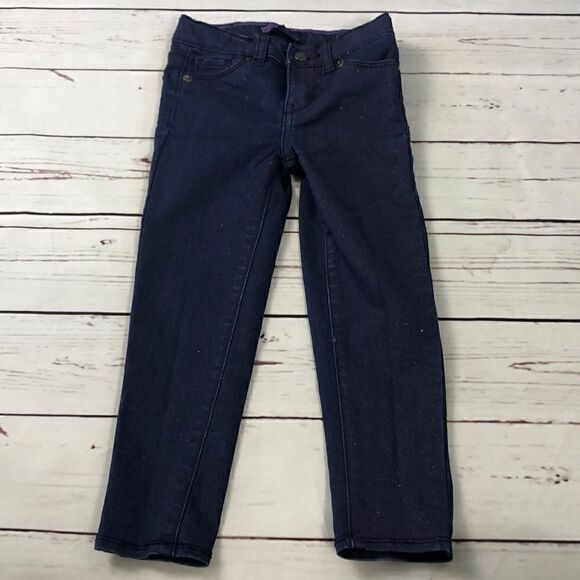 Levi’s Girls Purple Denim Leggings - Picture 3 of 7